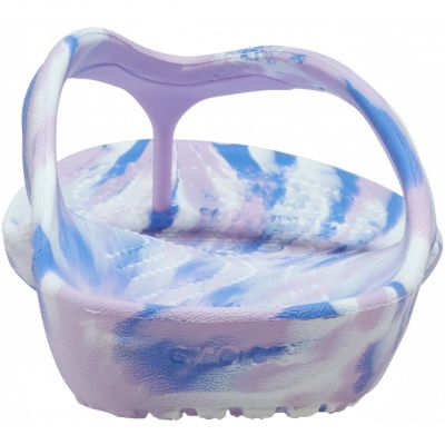 3. Japonki Crocs Kadee II Marbled Flip W 208331 5PT