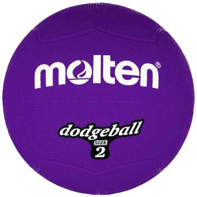 2. Piłka gumowa Molten dodgeball size 2 DB2-V HS-TNK-000011268