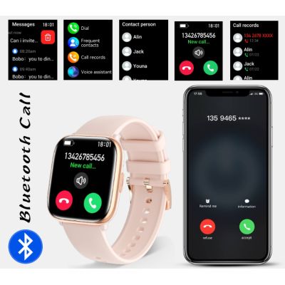 7. Smartwatch Damski Rubicon RNCF31 BLACK