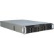 Inter-Tech IPC 2U-2408 Rack Czarny, Stal nierdzewna