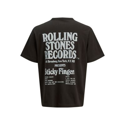 4. Jack&Jones T-shirt Rolling Stones JPRBLUSTONES SS TEE 12284292 BLACK