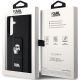 8. Etui Karl Lagerfeld Gripstand Saffiano Karl&Choupette Pins na Samsung Galaxy S24+ - czarne