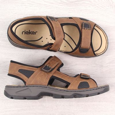 17. Sandały na rzepy Rieker M 26156-25 RKR447B
