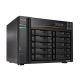 2. NAS Asustor AS6810T; Tower; 10x (3.5" SATA HDD/ 2.5" SSD); AMD Ryzen Embedded V3C14; 16G ECC DDR5 SODIMM (max. 64GB), 2x 10GbE, 2x 5GbE, 4x M.2 2280 NVMe PCIe 4.0, 2x USB4, 2x USB 3.2 Gen, 1x optional 10 GbE card
