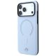 2. Etui Mercedes Leather 3D MagSafe do iPhone 18 Pro Max / 17 Pro Max - niebieske