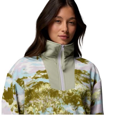 4. Columbia Sequoia Grove Printed Half Zip Fleece 2136204775 Wielokolorowe L