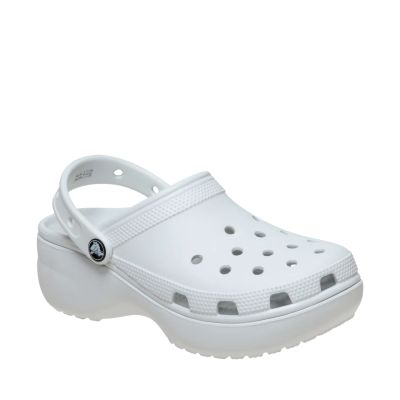 2. Chodaki damskie Crocs Classic Platform złamana biel 206750 1NK
