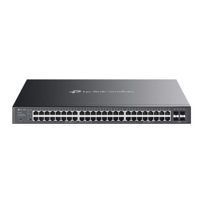 TP-Link Omada SG2452LP przełącznik sieciowy Zarządzany L2/L2+ Gigabit Ethernet (10/100/1000) Obsługa PoE 1U Czarny