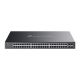 TP-Link Omada SG2452LP przełącznik sieciowy Zarządzany L2/L2+ Gigabit Ethernet (10/100/1000) Obsługa PoE 1U Czarny