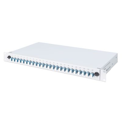 14. Digitus Panel światłowodowy, z wyposażeniem, LC, OM4
