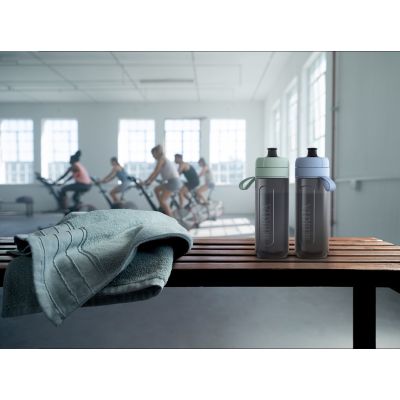 7. Butelka filtrująca Brita Active pastelowa zieleń 2 dyski