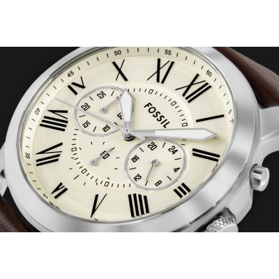 4. Zegarek Męski FOSSIL Grant Leather FS4735 + BOX