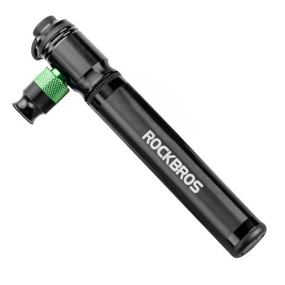 Pompka CO2 Rockbros HQ-75D-CO2 manualna/CO2 aluminiowa - czarna