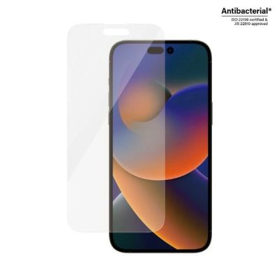 2. Szkło PanzerGlass Classic Fit antybakteryjne na iPhone 14 Pro Max