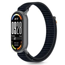Pasek Tech-Protect Nylon Pro na Xiaomi Smart Band 8 / 9 / 10 / NFC - czarno-pomarańczowo