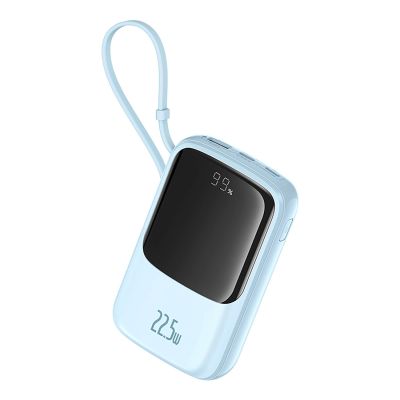 4. Powerbank Baseus Qpow Pro+ 22.5W 10000mAh USB-C - niebieski