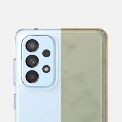 10. Ringke Fusion etui pokrowiec z żelową ramką Samsung Galaxy A73 przezroczysty