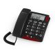 2. amplicomms Bigtel 48 Plus Telefon analogowy Nazwa i identyfikacja dzwoniącego Ciemny Szary