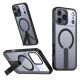 3. Etui Hybrid Armor X na iPhone 17 Pro z podstawką kompatybilne z MagSafe - czarne