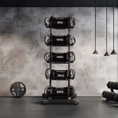 5. STR42 STOJAK NA WORKI TRENINGOWE POWER BAGS COMMERCIAL HMS