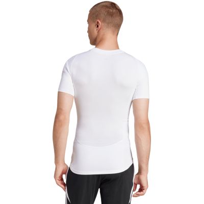 3. Koszulka męska adidas Techfit Short Sleeve Tee biała JP4675