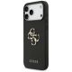 2. Etui Guess Grained Big 4G & Classic Logo na iPhone 17 Pro Max - czarne