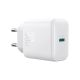 8. Ładowarka Joyroom JR-TCF24 sieciowa USB-C PD 30W QC SFC - biała + kabel USB-C 1m