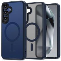 Etui Tech-Protect MagMat MagSafe na Samsung Galaxy S25 - przezroczysto-niebieskie