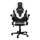 3. Fotel gamingowy TRUST GXT703W RIYE GAMING CHAIR WHITE