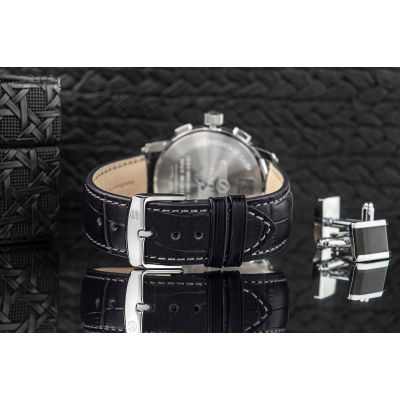 6. Zegarek Męski ZEPPELIN 100 Yahre Chronograph 8670-3 + BOX