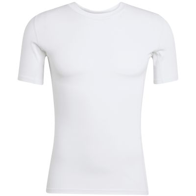 14. Koszulka męska adidas Techfit Short Sleeve Tee biała JP4675