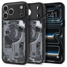 Etui Spigen Ultra Hybrid MagSafe Zero One na iPhone 18 Pro / 17 Pro - czarne