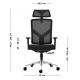 13. Fotel obrotowy Manager 3.3 Black