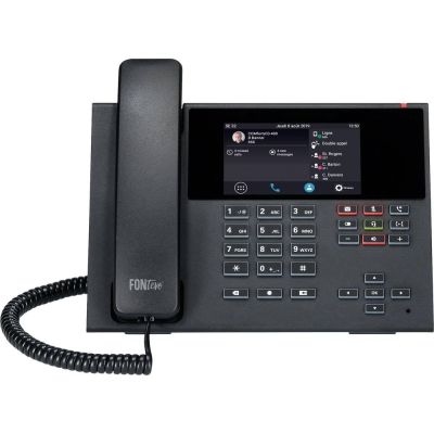 4. Telefon VoIP Auerswald COMfortel D-400 z identyfikacją dzwoniącego / Połączenie oczekujące - SIP, RTP, SRTP, SIPS - 6 linii