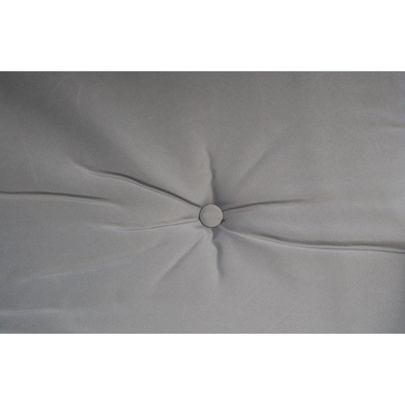 7. HUŚTAWKA OGRODOWO - BALKONOWA NINA 3-OSOBOWA SZARA