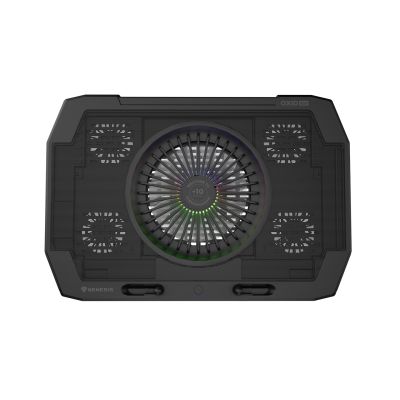 4. GENESIS Oxid 850 podkładka chłodząca do laptop 43,9 cm (17.3") 2500 RPM Czarny
