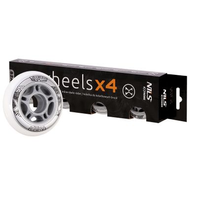 33. PU 76x24 82A BIAŁE KÓŁKA (4 szt.) NILS EXTREME
