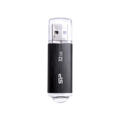 2. Pendrive Silicon Power Ultima U02 32GB USB 2.0 kolor czarny (SP032GBUF2U02V1K)