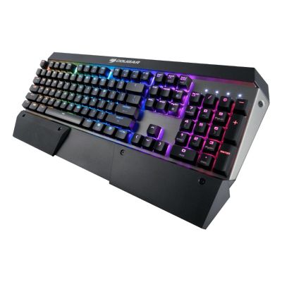 4. COUGAR CGR-Attack-X3-RGB klawiatura Gaming USB QWERTY Angielski Czarny