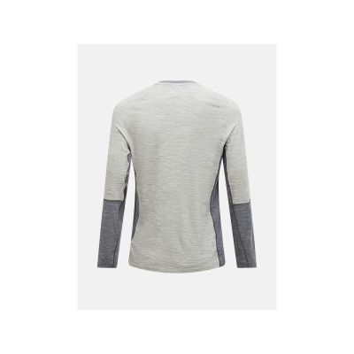 3. Koszulka Termiczna PEAK PERFORMANCE Magic Crew Wool-blend Baselayer Men szary