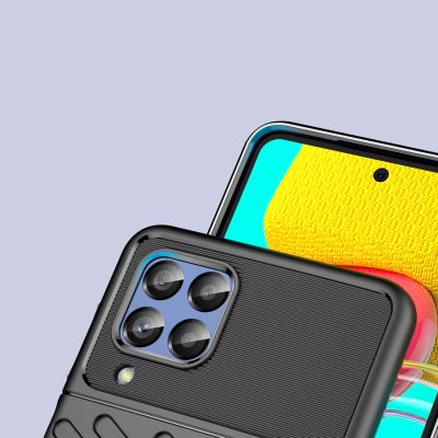 6. Thunder Case elastyczne pancerne etui pokrowiec Samsung Galaxy M53 5G czarny