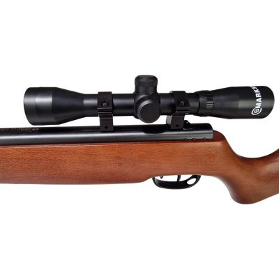 3. Karabinek wiatrówka Marksman Beaver 2096 drewno+ luneta kal.4,5 mm Ekp