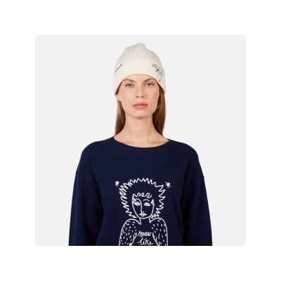 5. Sweter damski ROSSIGNOL W JCC SIGNAL RN niebieski