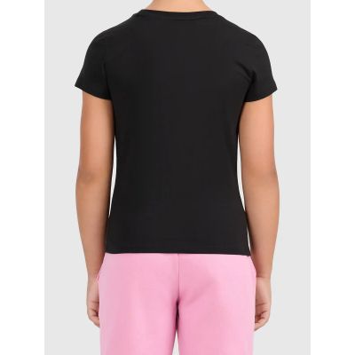 2. T-shirt bawełniany dziewczęcy 4F 4FJWMM00TTSHF3615-20S