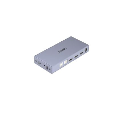 2. UNITEK PRZEŁĄCZNIK KVM 4K HDMI 2.0,2-IN,1-OUT +USB