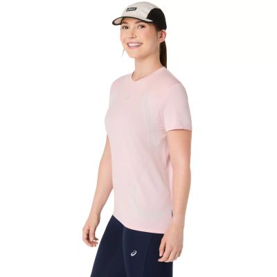 2. ASICS Road Seamless SS Top 2012D292-700 Różowe L