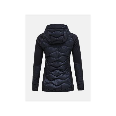 3. Kurtka Peak Performance W Helium Down Hybrid Hood czarny