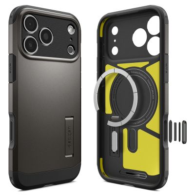 15. Etui Spigen Tough Armor MagSafe na iPhone 18 Pro / 17 Pro  - czarne
