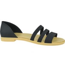 Sandały Crocs Tulum Open Flat W 206109-00W