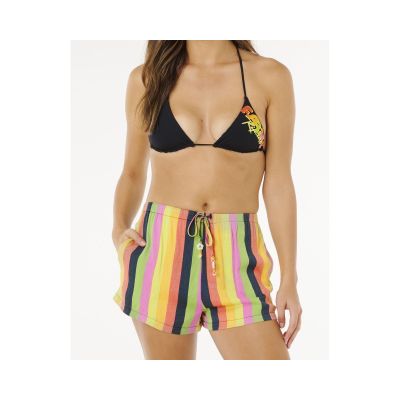Szorty damskie RIP CURL Neon Stripe Beach Short multikolor